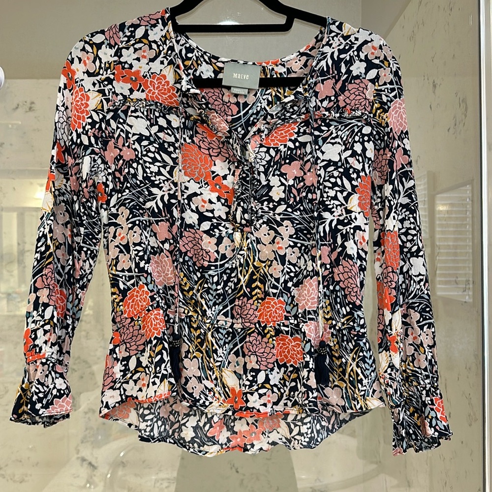 Maeve 3/4 sleeve top